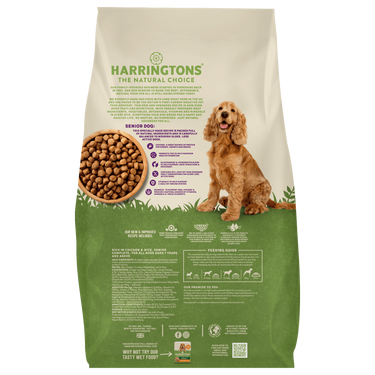 Harringtons Complete Chicken & Rice Senior Dry Dog Food 12kg - 12kg